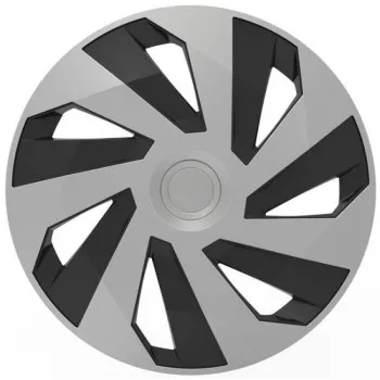 Τάσια Versaco Vector Ασημί / Μαύρο- 14'' - 4τμχ.