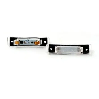 Πλαφονιέρα πίσω πινακίδας Mercedes W124 Combi / R129 SL (1989-2001), 97x23 mm - 2 τμχ.