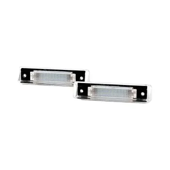 Πλαφονιέρα πίσω πινακίδας Mercedes W124 Combi / R129 SL (1989-2001), 97x23 mm - 2 τμχ.