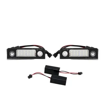 Πλαφονιέρα πίσω πινακίδας Skoda Octavia 2008+, 90x26 mm - 2 τμχ.