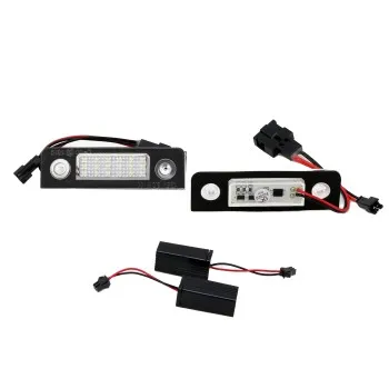 Πλαφονιέρα πίσω πινακίδας Skoda Octavia 2008+, 90x26 mm - 2 τμχ.