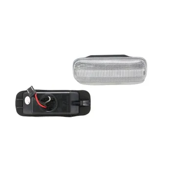 Led φλας φτερού Mercedes ML W163 (1999-2005) - χρωμίου με τρεχούμενο φλας - σετ 2 τμχ.