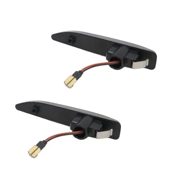 Led φλας φτερού BMW E65, E66, σειρά 7 (2002-2008) - φιμέ με τρεχούμενο φλας - σετ 2τμχ.