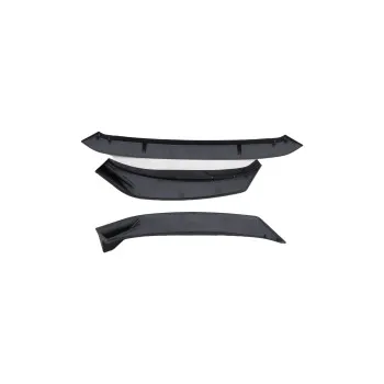 Spoiler προφυλακτήρα Skoda Octavia (2014-2018)- μαύρο γυαλιστερό