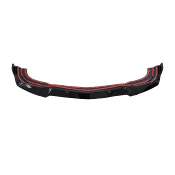 Spoiler προφυλακτήρα Mercedes W204 C-class (2007-2013)- μαύρο γυαλιστερό