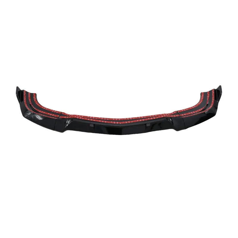 Spoiler προφυλακτήρα Mercedes W204 C-class (2007-2013)- μαύρο γυαλιστερό