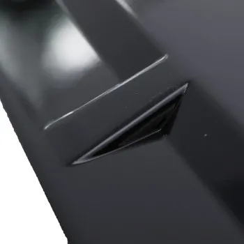 Spoiler προφυλακτήρα Mercedes W213 E-class (2020+) Brabus Style- μαύρο γυαλιστερό