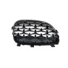 Μάσκα BMW E60 (2003-2010) - μαύρη / χρωμιού Diamond design - 2τμχ.