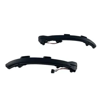 Τρεχούμενα led φλας για καθρέφτες για VW Golf 7 / Sportsvan / Touran (2010+) - φιμέ - σετ 2τμχ.