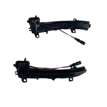 Τρεχούμενα led φλας για καθρέφτες για BMW i3, X1 E84, E90, F20, F21, F22, F23, F30, F31, F34, F32, F33, F10, F11, F07, F01, D02, D04 (2011-2019)  φιμέ με τρεχούμενο φλας - σετ 2τμχ.