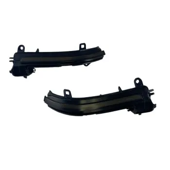 Τρεχούμενα led φλας για καθρέφτες για BMW i3, X1 E84, E90, F20, F21, F22, F23, F30, F31, F34, F32, F33, F10, F11, F07, F01, D02, D04 (2011-2019) - φιμέ με τρεχούμενο φλας - σετ 2τμχ.