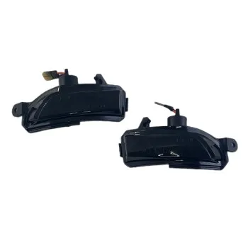 Τρεχούμενα led φλας για καθρέφτες για Skoda Fabia (2014+), Rapid (2012+) / Seat Toledo (2012+) - φιμέ με τρεχούμενο φλας - σετ 2τμχ.
