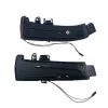 Τρεχούμενα led φλας για καθρέφτες για Mercedes A-class W176, B-Class W246, E-Class W212, C-Class W204, CLA, GLA X156, GLK X204, S-Class W221 (2009-2013), CLS W218 (2010-2018) - φιμέ - σετ 2τμχ.