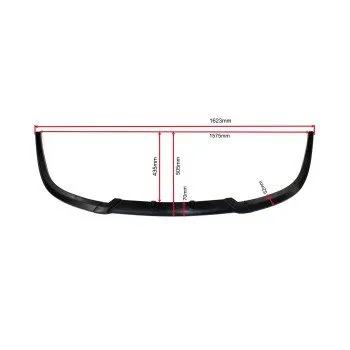 Spoiler εμπρός προφυλακτήρα universal / Vw Golf 5 - μαύρο ματ