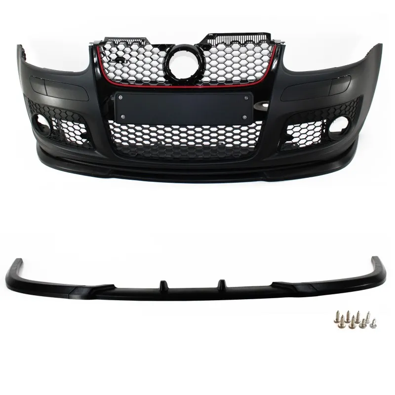 Spoiler εμπρός προφυλακτήρα universal / Vw Golf 5 - μαύρο ματ