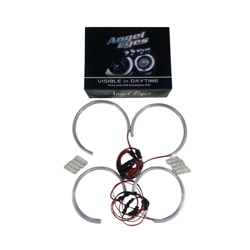 Δαχτυλίδια BMW E46 (1998-2005) angel eyes με 60 led - Λευκό χρώμα