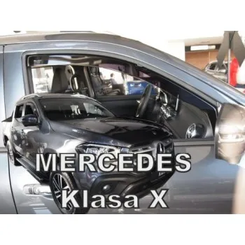 Ανεμοθραύστες Mercedes X-class (2017-2020) - 2τμχ. εμπρός, Heko