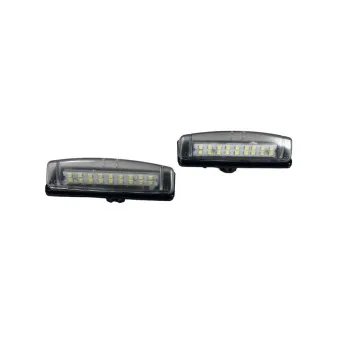 Πλαφονιέρα πίσω πινακίδας Toyota Camry (2006+) / Avensis Verso / Prius (2001+) / Lexus LS/GS/RX 200/300/430 / Mitsubishi Colt (2003+) - 2 τμχ.