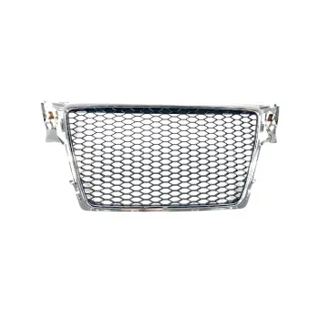 Μάσκα Audi A4 / S4 B8 (2008-2011) - RS LOOK με πλαίσιο χρωμίου, χωρίς σήμα