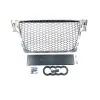 Μάσκα Audi A4 / S4 B8 (2008-2011) - RS LOOK με πλαίσιο χρωμίου, χωρίς σήμα