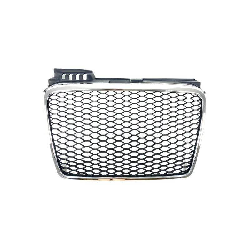 Μάσκα Audi A4 B7 (2004-2007)- RS Look πλαίσιο χρωμίου, χωρίς σήμα