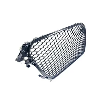 Μάσκα Audi A4 B8 (2011-2014) - RS LOOK - με πλαίσιο χρωμίου, χωρίς σήμα