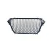 Μάσκα Audi A4 B8 (2011-2014) - RS LOOK - με πλαίσιο χρωμίου, χωρίς σήμα