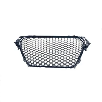 Μάσκα Audi A4 B8 (2011-2014) - RS LOOK - με πλαίσιο χρωμίου, χωρίς σήμα
