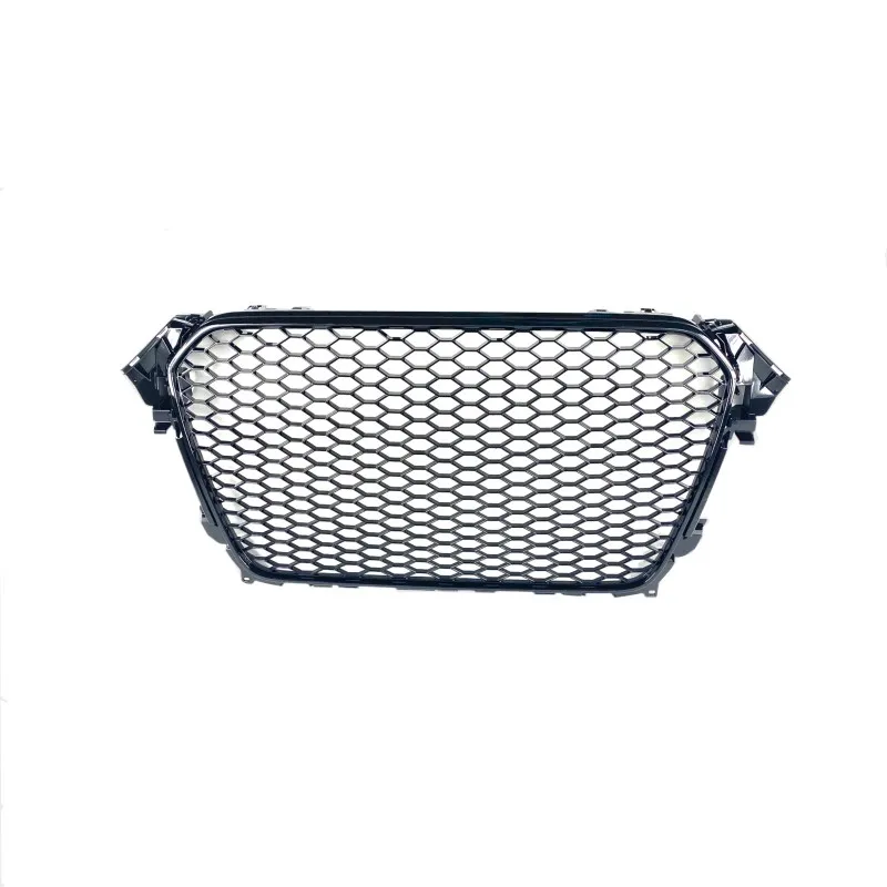 Μάσκα Audi A4 B8 (2011-2014) - RS LOOK - με πλαίσιο χρωμίου, χωρίς σήμα