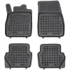 Λαστιχένια πατάκια FORD Fiesta VII (2017-2023) / FORD Ecosport II (2012-2018) / FORD Puma / Hybrid (2019+) - τύπου σκαφάκι - 4τμχ., Rezaw Plast