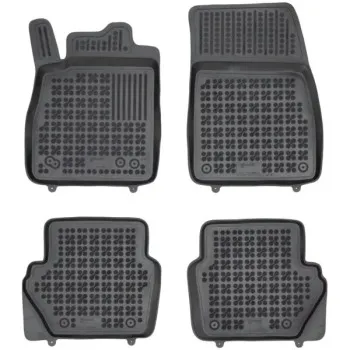 Λαστιχένια πατάκια FORD Fiesta VII (2017-2023) / FORD Ecosport II (2012-2018) / FORD Puma / Hybrid (2019+) - τύπου σκαφάκι - 4τμχ., Rezaw Plast