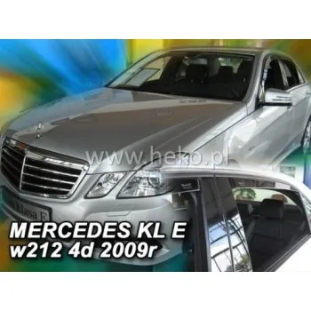 Ανεμοθραύστες Mercedes E-Class W212 (2009-2016) sedan - 4 τμχ. εμπρός και πίσω, Heko