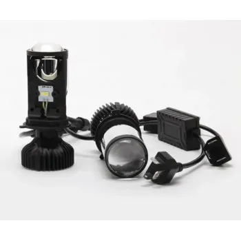 Led προτζέκτορες H4 - χωρίς αποκόλληση 6000K, 29W / 64W - 2τμχ.