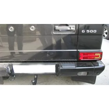 Πίσω φανάρια led Mercedes W461/W463 G-CLASS (1990-2012) - φιμέ - σετ 2τμχ.