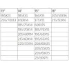 Αντιολισθητικές αλυσίδες 12mm. (μέγεθος 80) για 13", 14", 15", 16"' ζάντες - σετ 2τμχ.