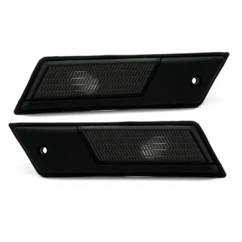 Φλας φτερού BMW E30 / E32 / E28 / E24 (1980-1994) - μαύρα - σετ 2τμχ.