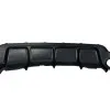 Diffuser προφυλακτήρα BMW F32 - M-Perfomace design μονό για διπλή εξάτμιση