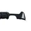 Diffuser προφυλακτήρα BMW F32 - M-Perfomace design μονό για διπλή εξάτμιση