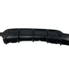 Diffuser προφυλακτήρα BMW F32 - M-Perfomace design μονό για διπλή εξάτμιση