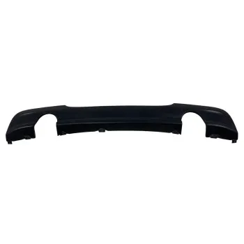 Diffuser προφυλακτήρα BMW E90 - M pack design διπλό για μονή εξάτμιση