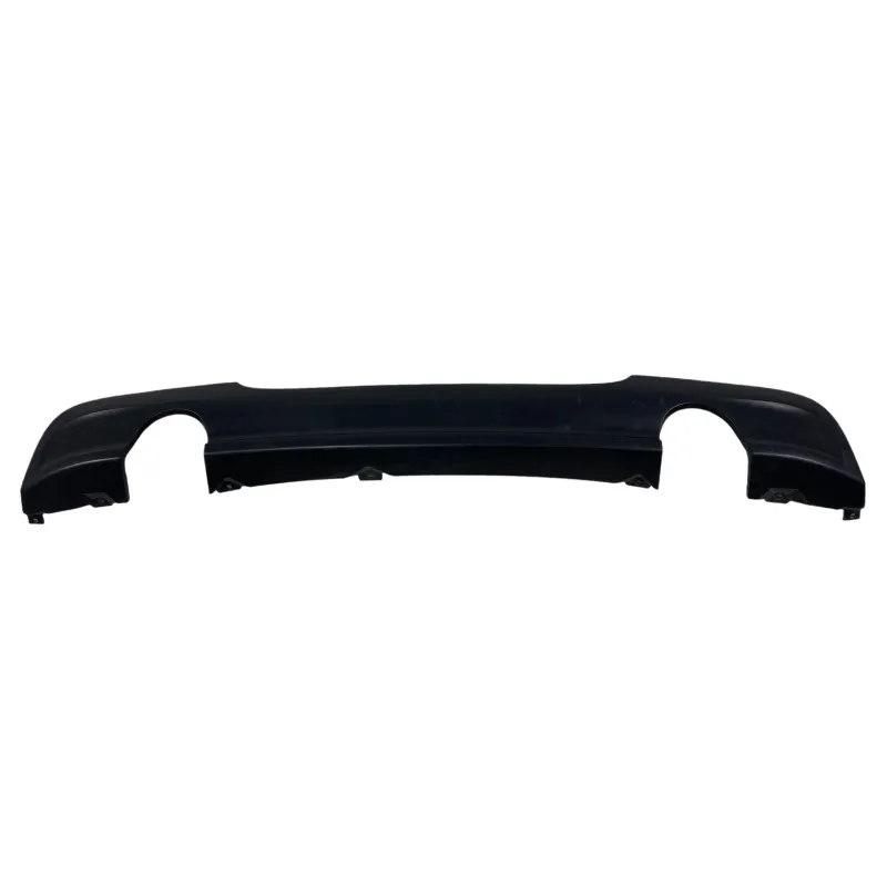 Diffuser προφυλακτήρα BMW E90 - M pack design διπλό για μονή εξάτμιση