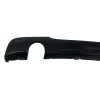 Diffuser προφυλακτήρα BMW E90 - M pack design διπλό για μονή εξάτμιση