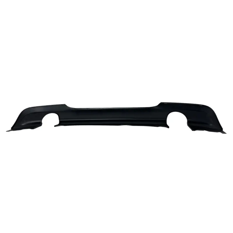 Diffuser προφυλακτήρα BMW E90 - M pack design διπλό για μονή εξάτμιση