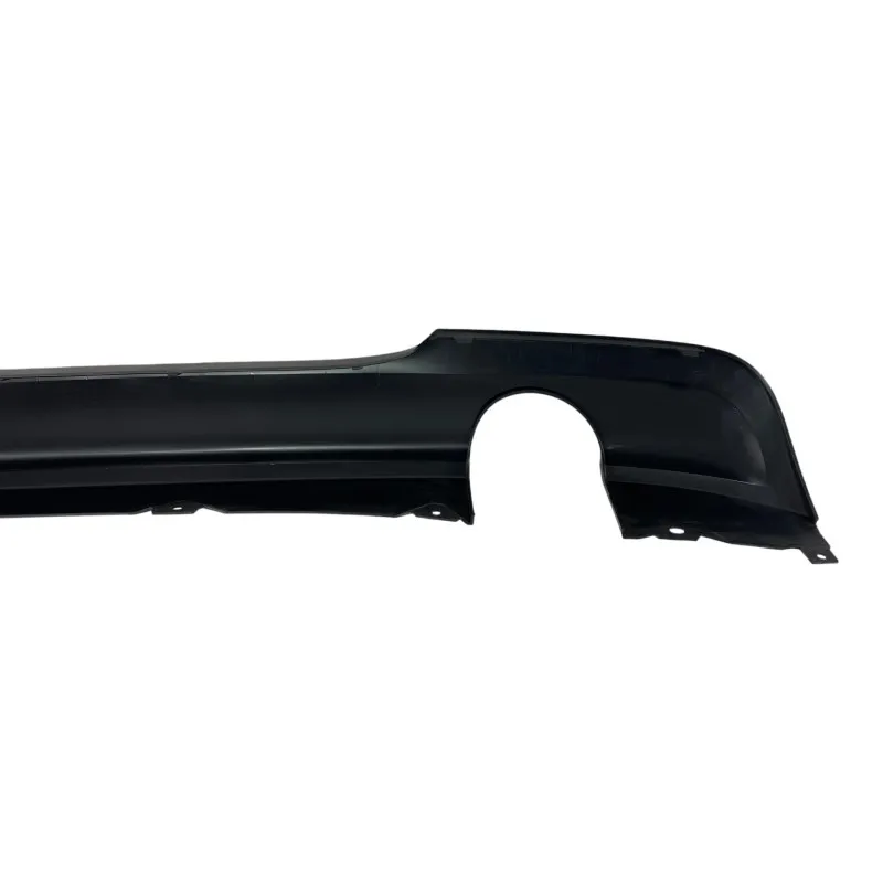 Diffuser προφυλακτήρα BMW E90 - M pack design διπλό για μονή εξάτμιση