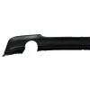 Diffuser προφυλακτήρα BMW E90 - M pack design διπλό για μονή εξάτμιση