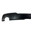 Diffuser προφυλακτήρα BMW F10 - M5 design διπλό για μονή εξάτμιση