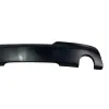 Diffuser προφυλακτήρα BMW F10 - M5 design διπλό για μονή εξάτμιση