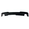 Diffuser προφυλακτήρα BMW F10 - M5 design διπλό για μονή εξάτμιση