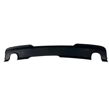 Diffuser προφυλακτήρα BMW F10 - M5 design διπλό για μονή εξάτμιση