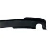 Diffuser προφυλακτήρα BMW F10 - M5 design διπλό για μονή εξάτμιση
